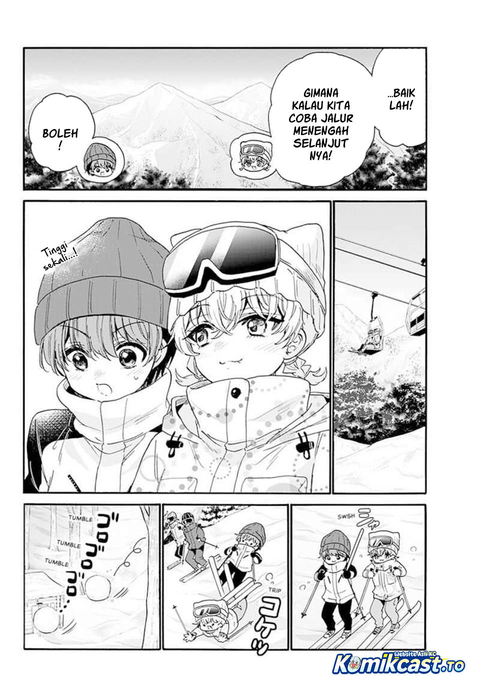Mikadono Sanshimai wa Angai, Choroi chapter 208 halaman 16