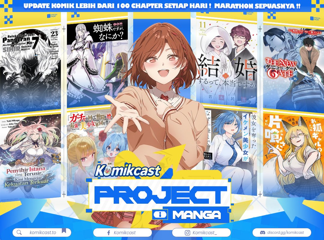 Mikadono Sanshimai wa Angai, Choroi chapter 208 halaman 19