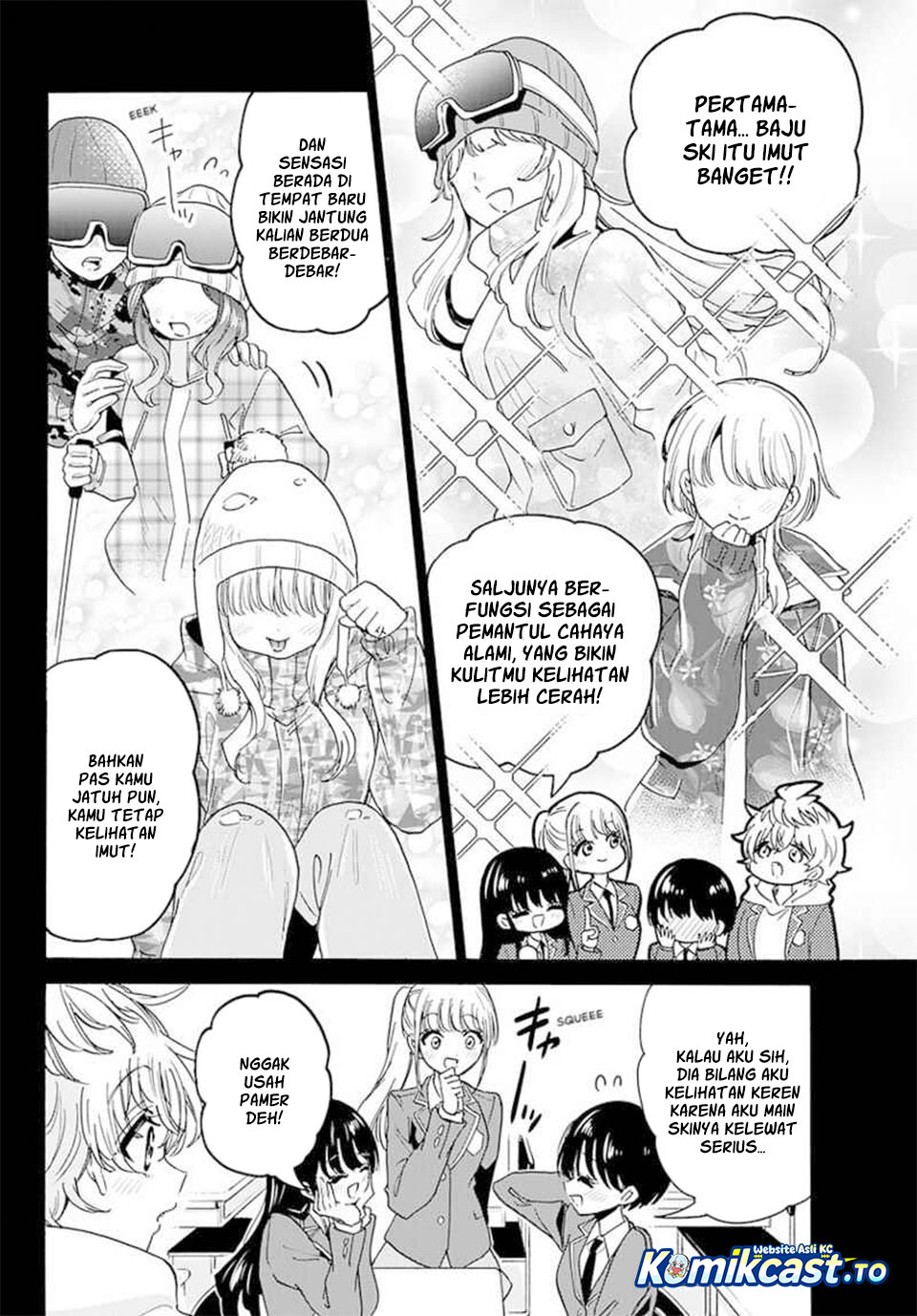 Mikadono Sanshimai wa Angai, Choroi chapter 208 halaman 4
