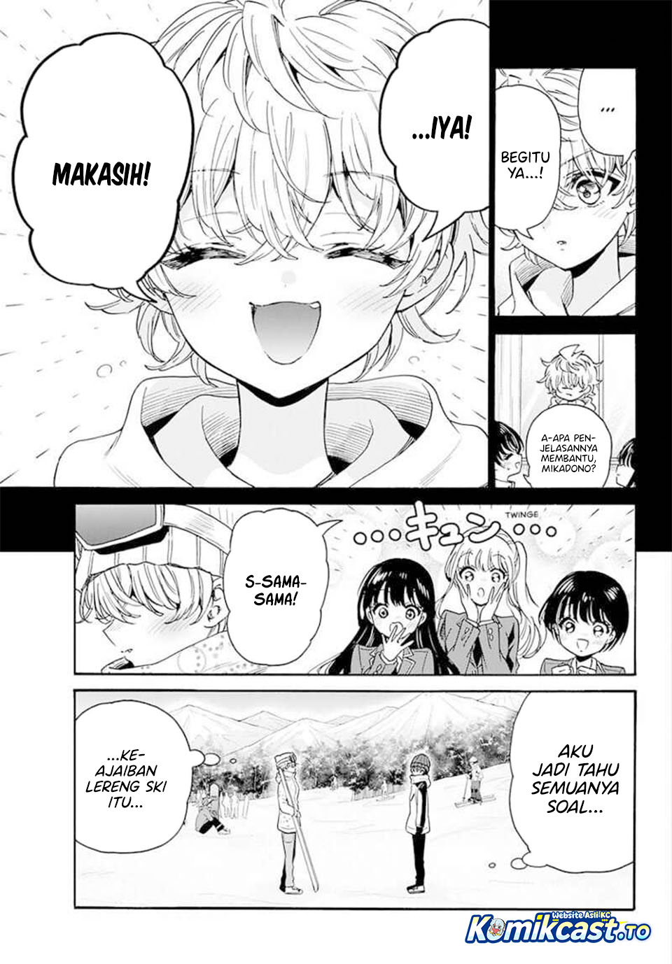 Mikadono Sanshimai wa Angai, Choroi chapter 208 halaman 5