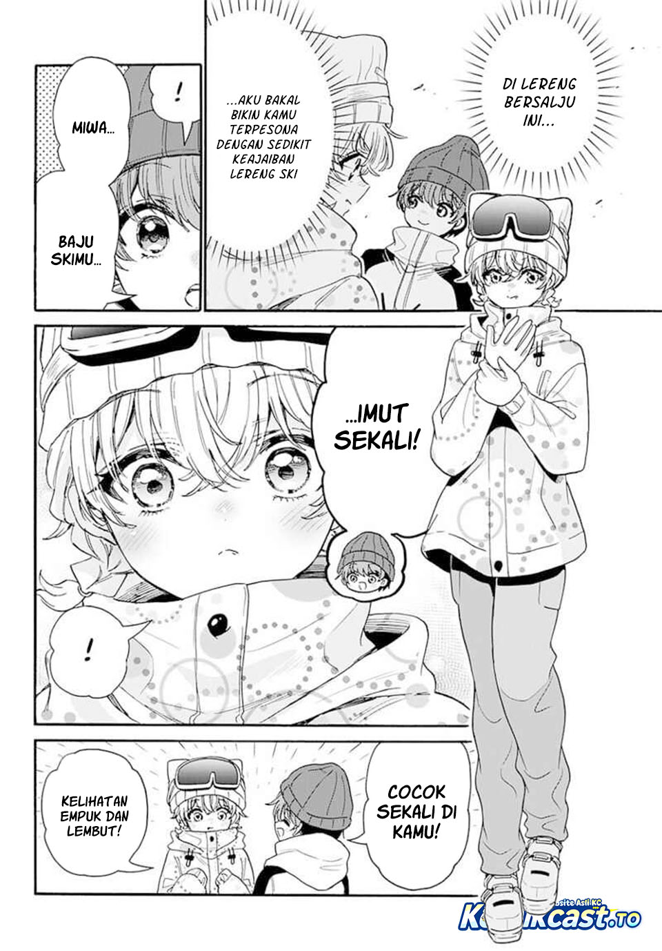 Mikadono Sanshimai wa Angai, Choroi chapter 208 halaman 6