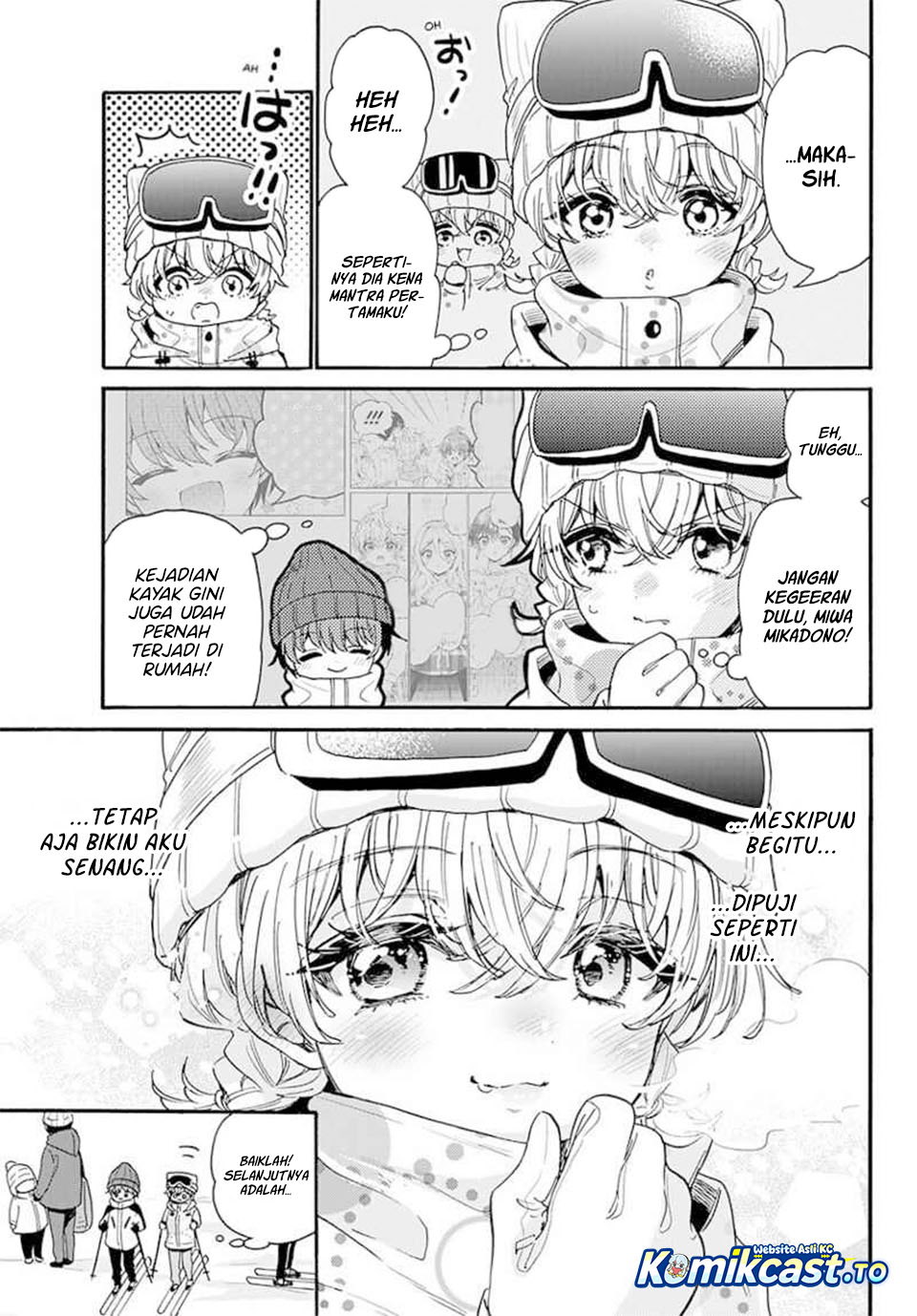 Mikadono Sanshimai wa Angai, Choroi chapter 208 halaman 7