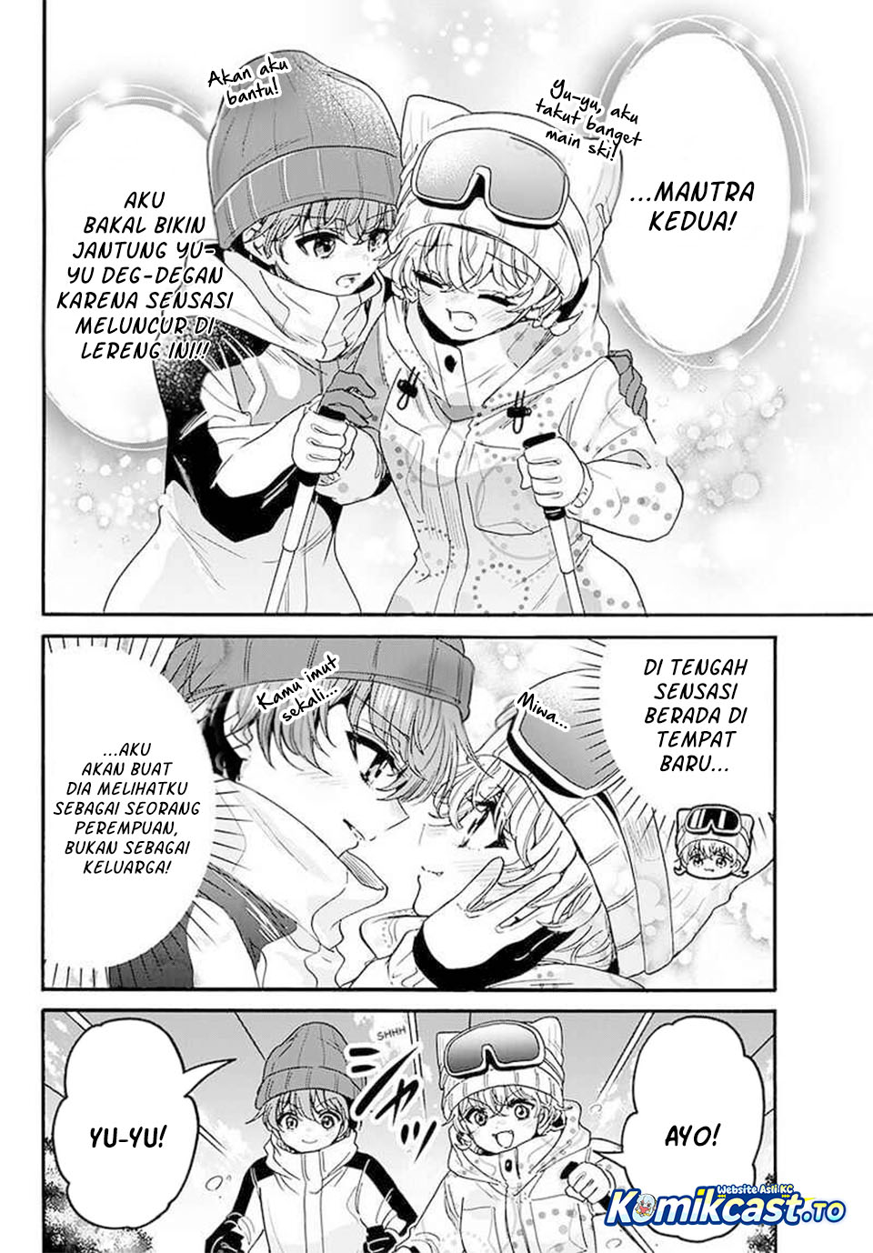 Mikadono Sanshimai wa Angai, Choroi chapter 208 halaman 8