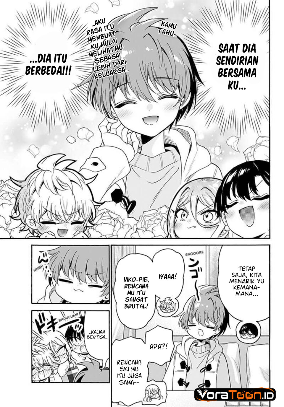 Mikadono Sanshimai wa Angai, Choroi Chapter 218 - Page 16