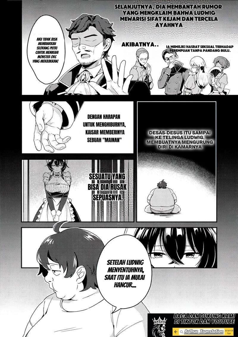 Baca Minikui Orc no Gyakushuu - Doujin Eroge no Kichiku Koutaishi ni Tensei Shita mo Otoko no Junan - Chapter 1.1 halaman 11