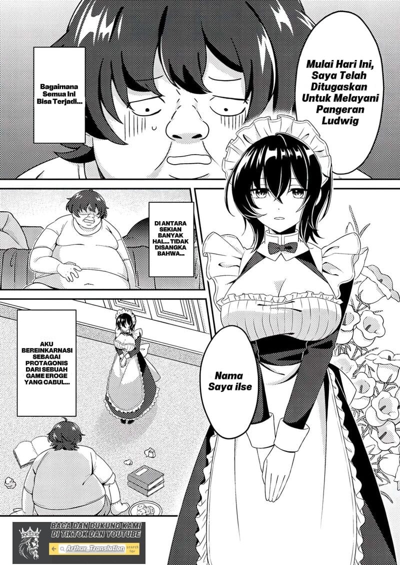 Baca Minikui Orc no Gyakushuu - Doujin Eroge no Kichiku Koutaishi ni Tensei Shita mo Otoko no Junan - Chapter 1.1 halaman 2