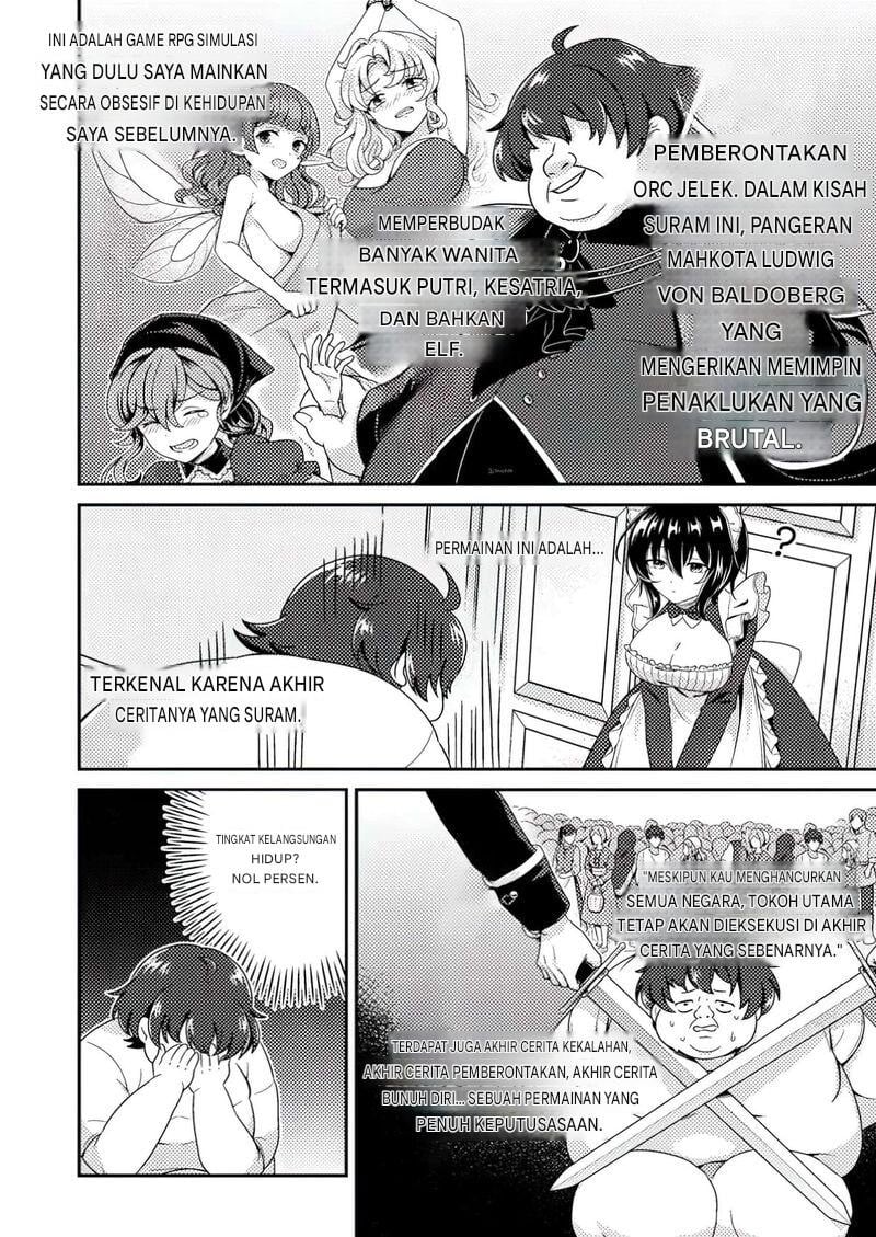 Baca Minikui Orc no Gyakushuu - Doujin Eroge no Kichiku Koutaishi ni Tensei Shita mo Otoko no Junan - Chapter 1.1 halaman 5