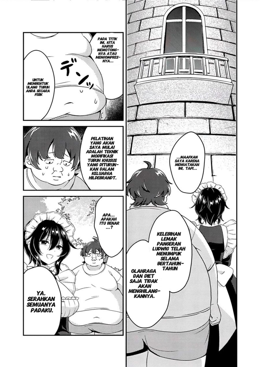 Baca Minikui Orc no Gyakushuu - Doujin Eroge no Kichiku Koutaishi ni Tensei Shita mo Otoko no Junan - Chapter 1.2 halaman 16