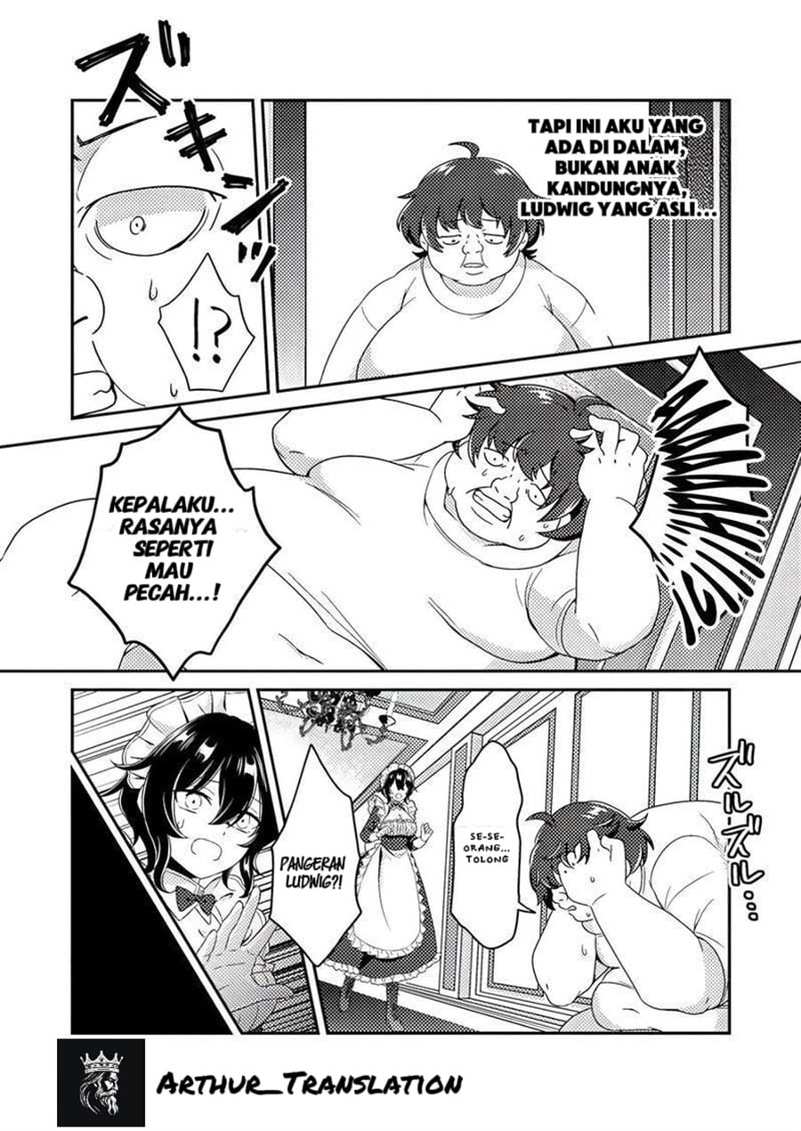 Baca Minikui Orc no Gyakushuu - Doujin Eroge no Kichiku Koutaishi ni Tensei Shita mo Otoko no Junan - Chapter 1.2 halaman 5