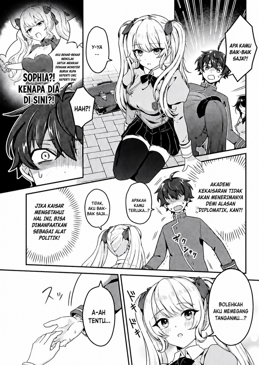 Baca Minikui Orc no Gyakushuu - Doujin Eroge no Kichiku Koutaishi ni Tensei Shita mo Otoko no Junan - Chapter 2 halaman 17