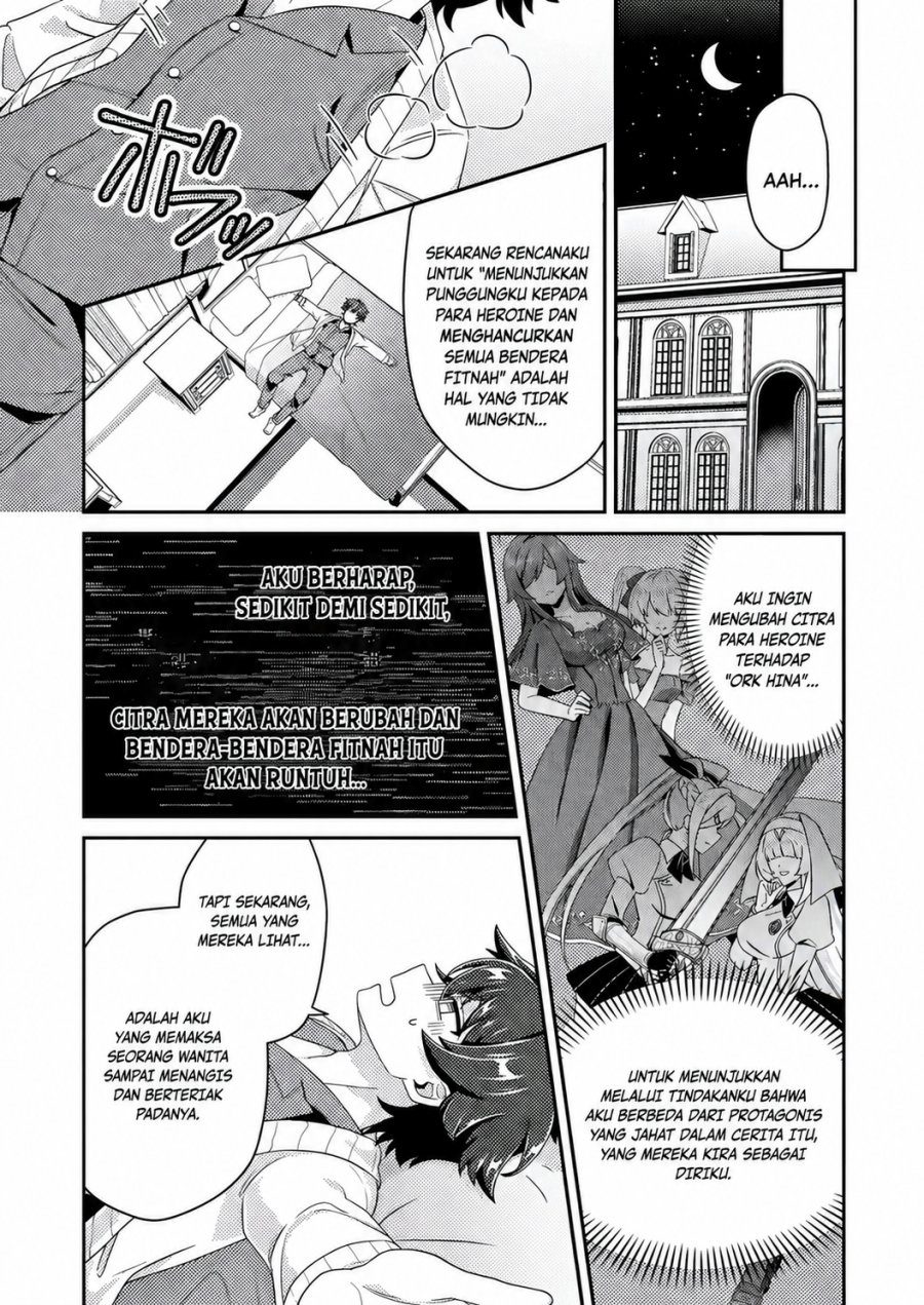 Baca Minikui Orc no Gyakushuu - Doujin Eroge no Kichiku Koutaishi ni Tensei Shita mo Otoko no Junan - Chapter 3 halaman 21