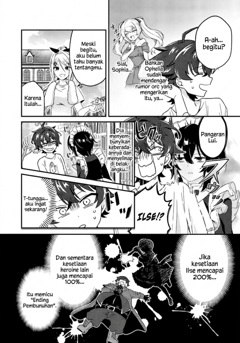 Baca Minikui Orc no Gyakushuu - Doujin Eroge no Kichiku Koutaishi ni Tensei Shita mo Otoko no Junan - Chapter 4 halaman 9