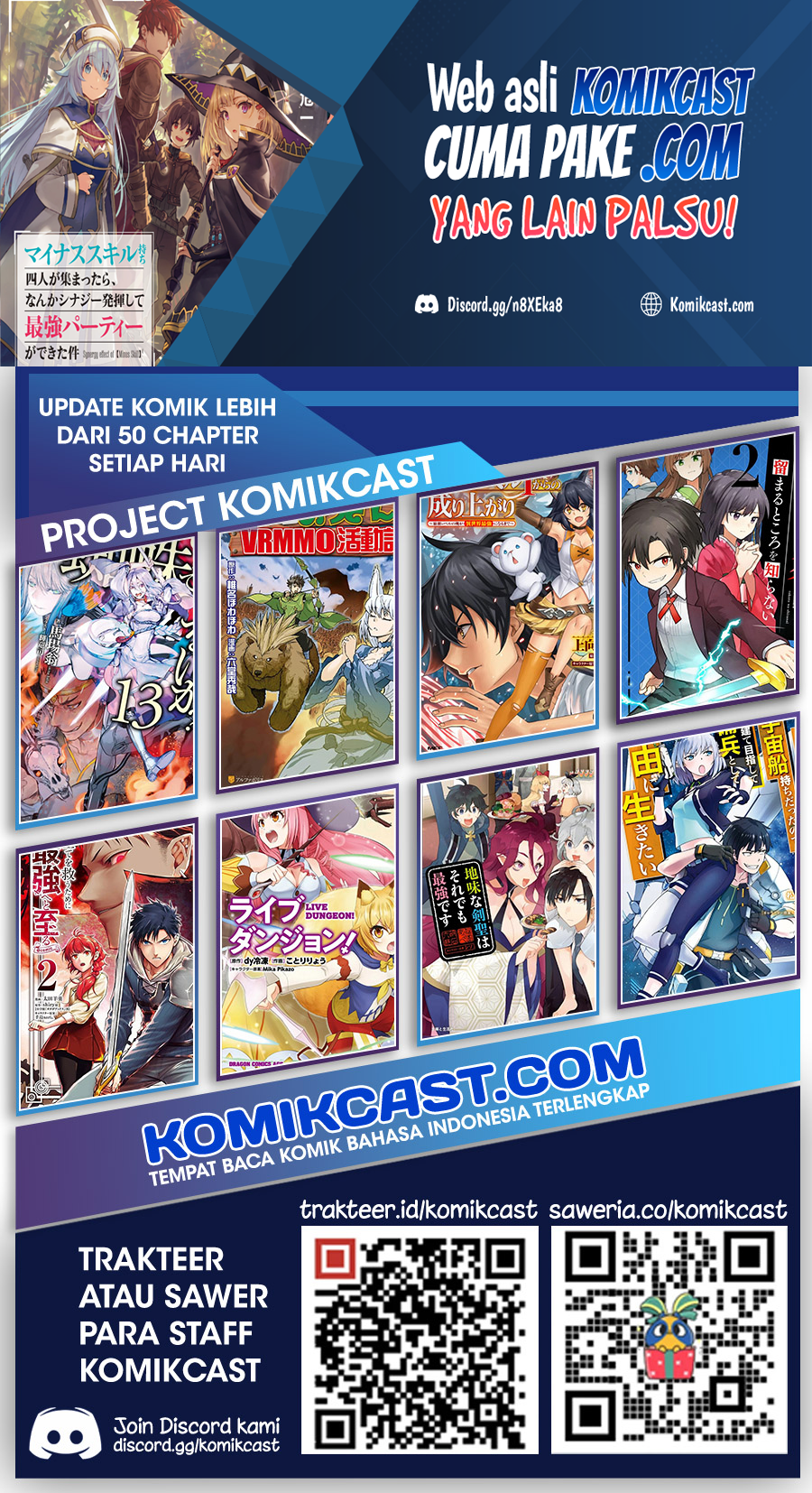 Baca Minus Skill-mochi Yonin ga Atsumattara, Nanka Synergy Hakki Shite Saikyou Party ga Dekita Ken - Chapter 1 halaman 66