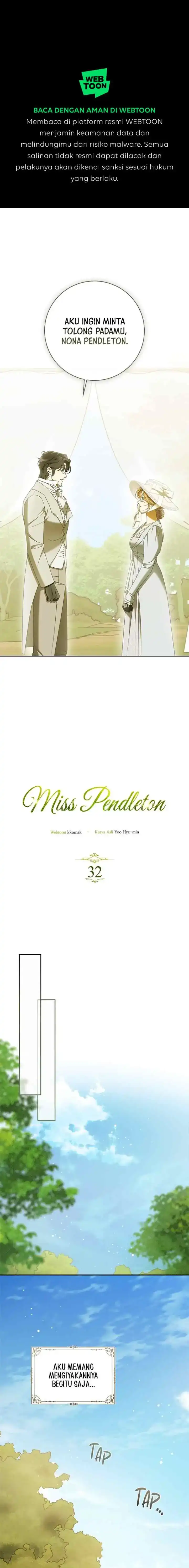 Miss Pendleton Chapter 32 - Page 1