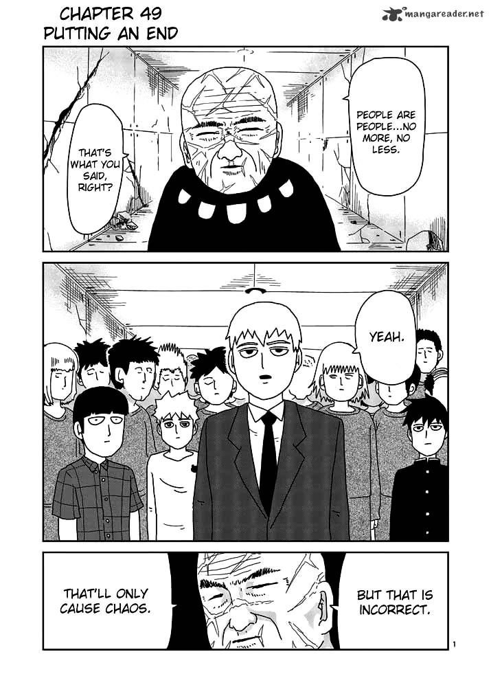 Baca Mob Psycho 100 - Chapter 49 halaman 1