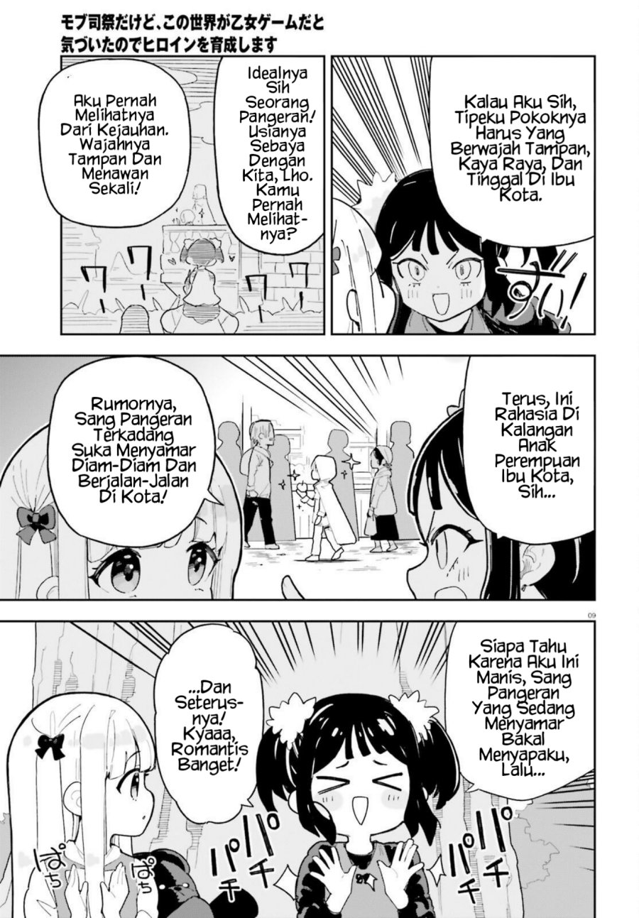 Baca Mob Shisai dakedo, Kono Sekai ga Otome Game dato Kizuita node Heroine o Ikusei Shimasu - Chapter 11 halaman 10