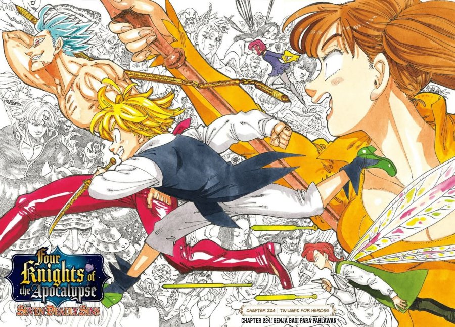 Baca Mokushiroku no Yonkishi - Chapter 224 halaman 2