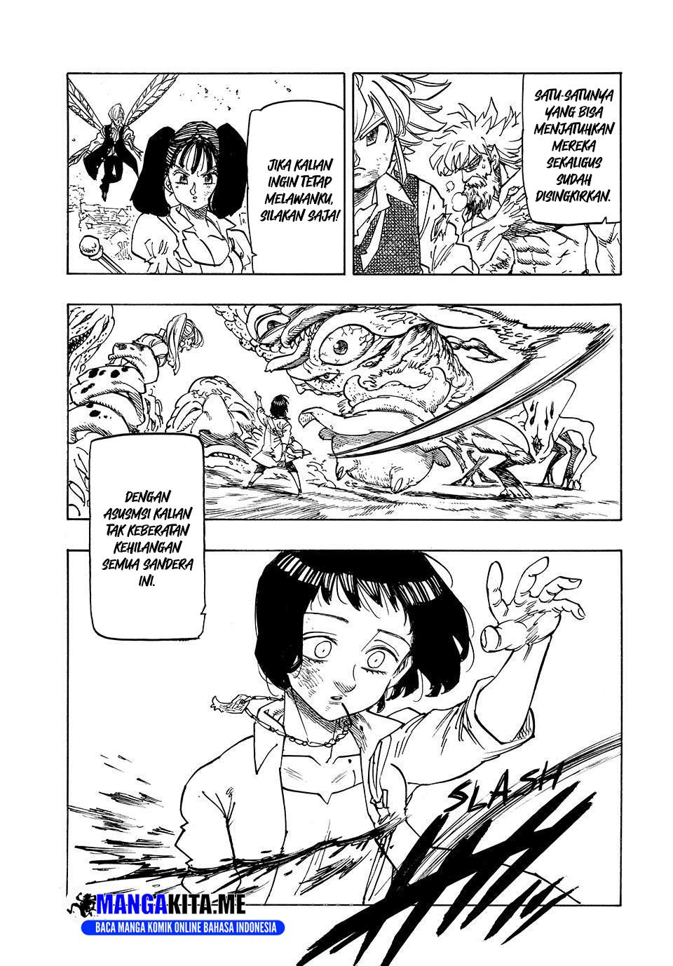 Baca Mokushiroku no Yonkishi - Chapter 227 halaman 11