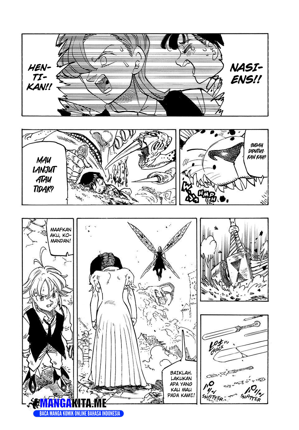 Baca Mokushiroku no Yonkishi - Chapter 227 halaman 12