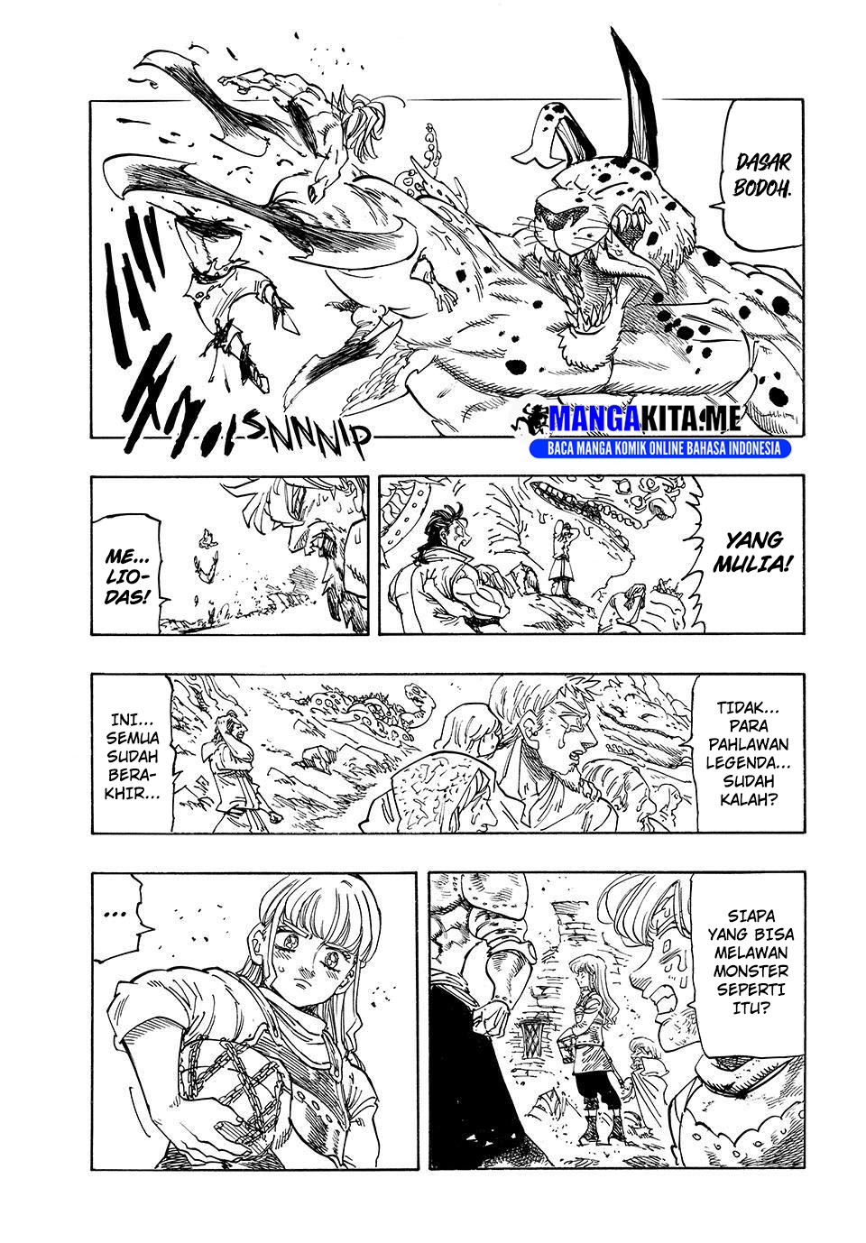 Baca Mokushiroku no Yonkishi - Chapter 227 halaman 17