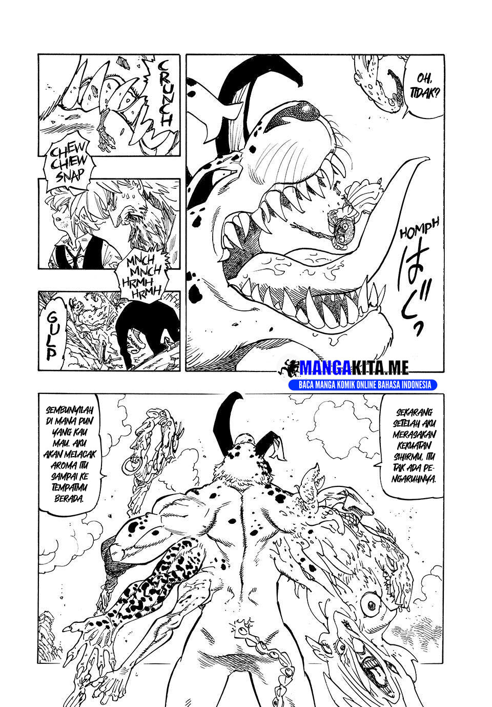 Baca Mokushiroku no Yonkishi - Chapter 227 halaman 8