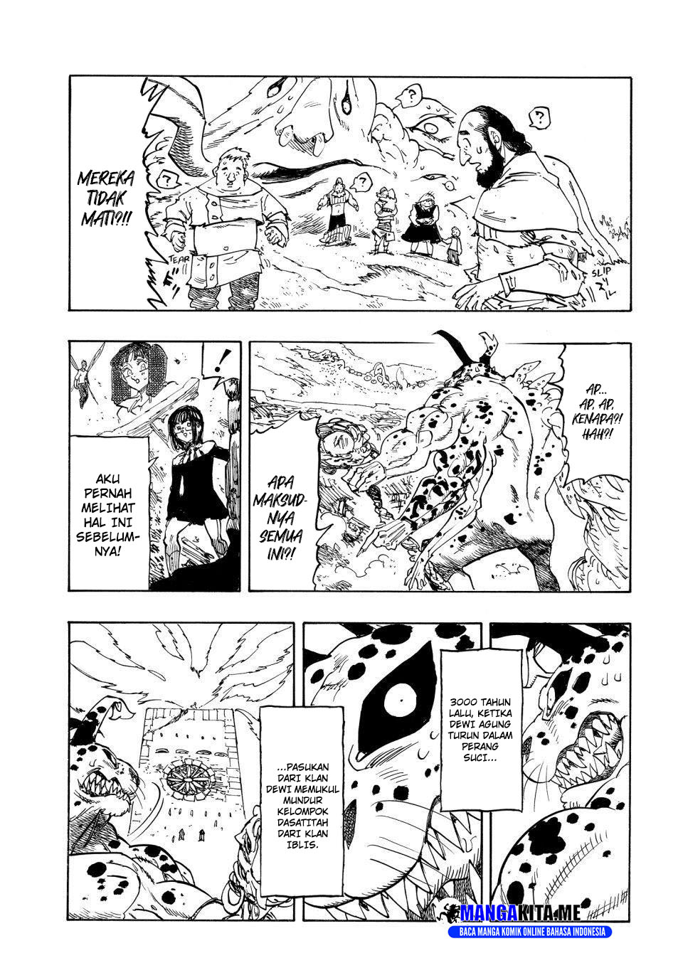 Baca Mokushiroku no Yonkishi - Chapter 228 halaman 10