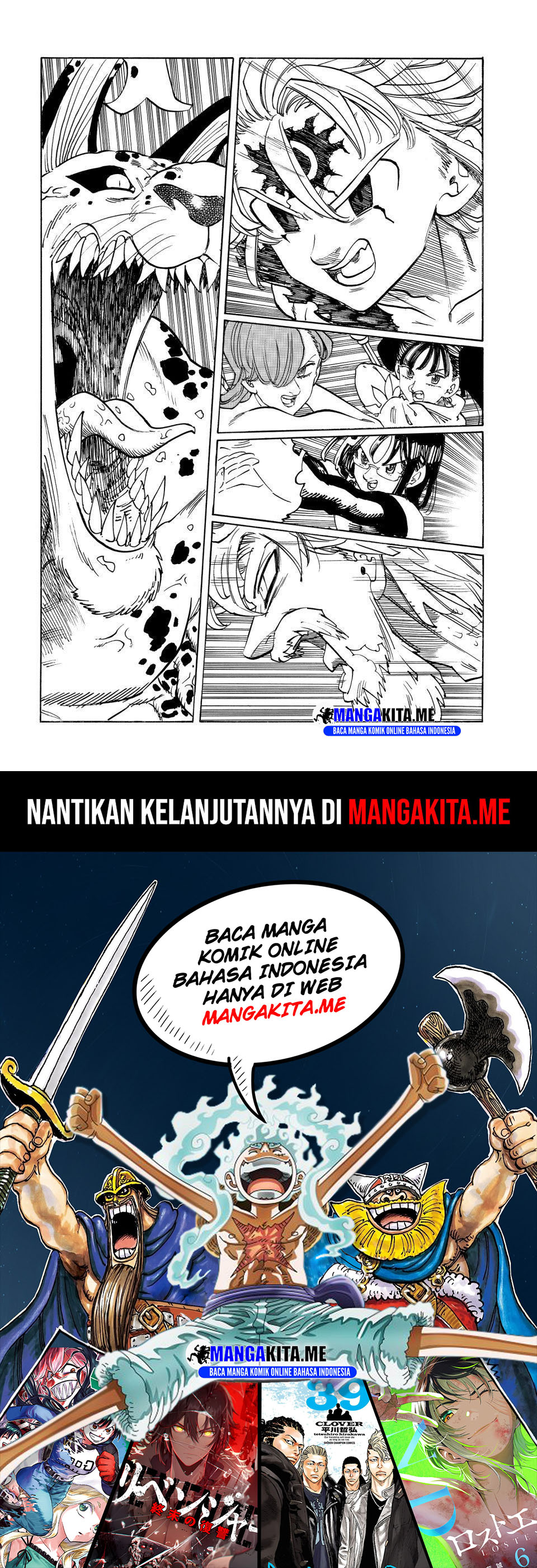 Baca Mokushiroku no Yonkishi - Chapter 228 halaman 18