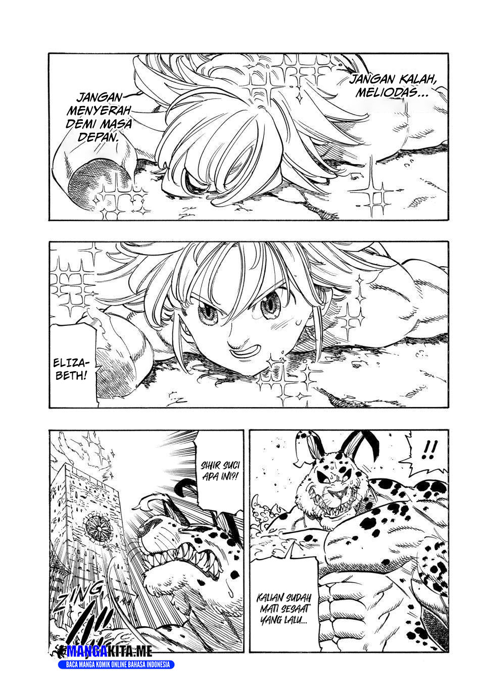 Baca Mokushiroku no Yonkishi - Chapter 228 halaman 4