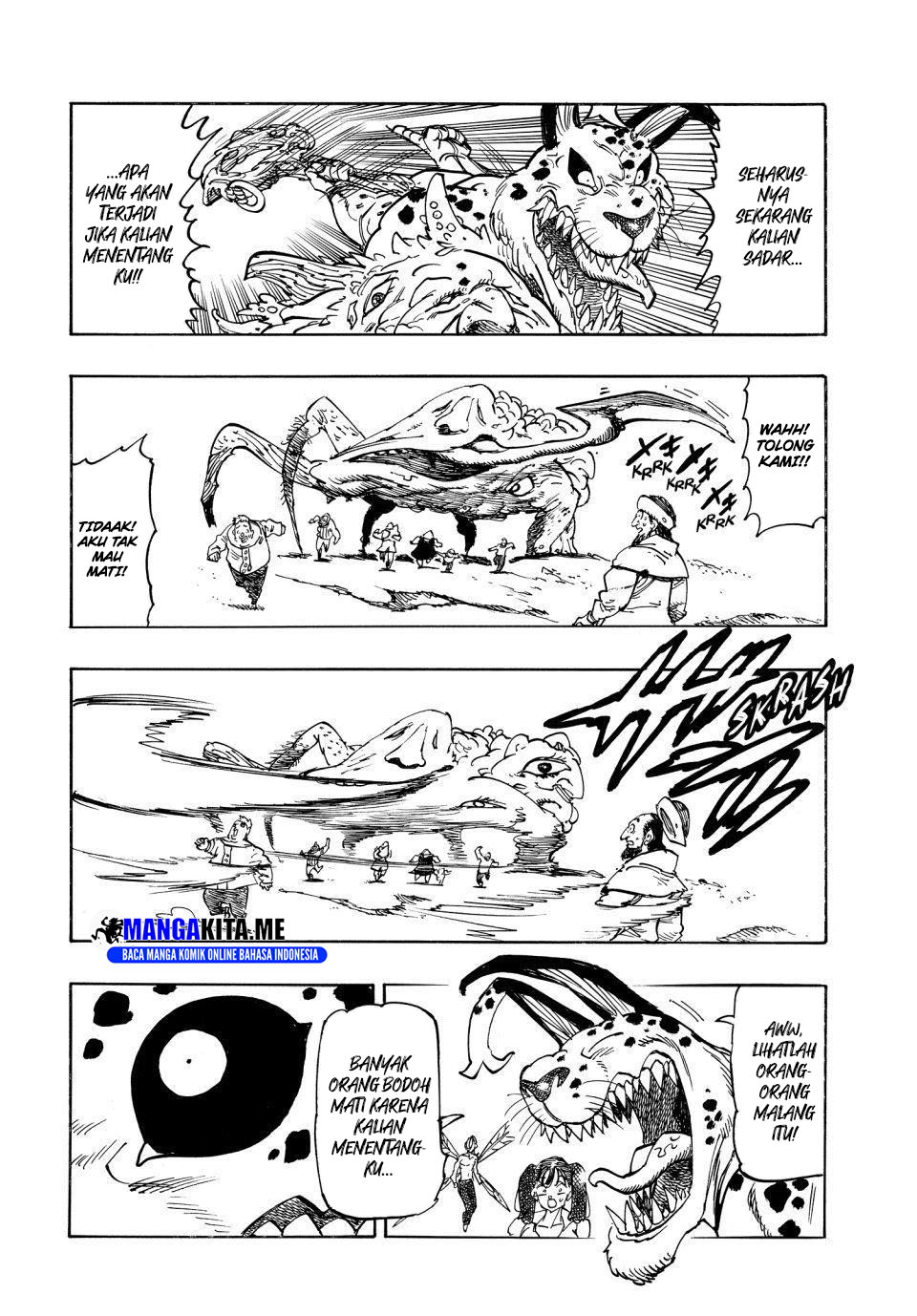 Baca Mokushiroku no Yonkishi - Chapter 228 halaman 9