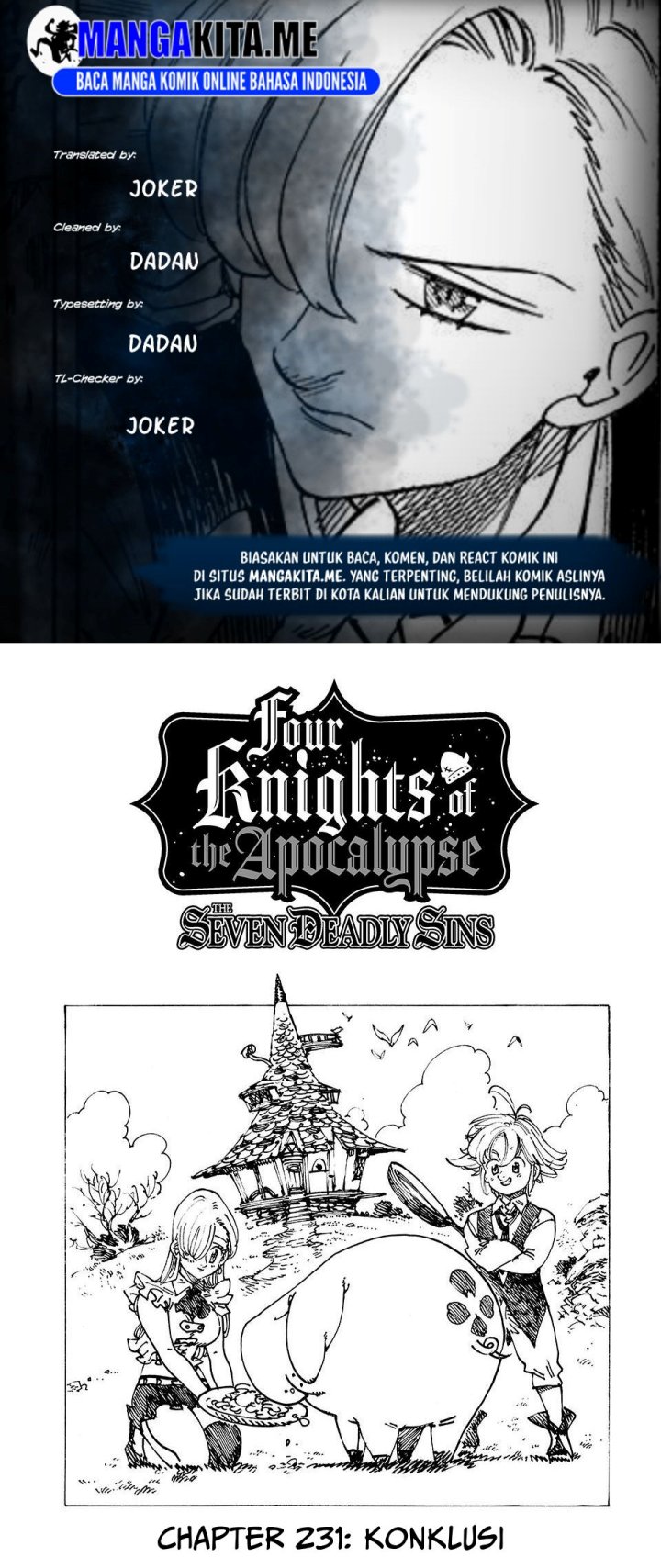 Baca Mokushiroku no Yonkishi - Chapter 231 halaman 1