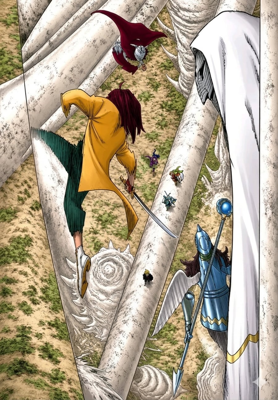 Baca Mokushiroku no Yonkishi - Chapter 240 halaman 16