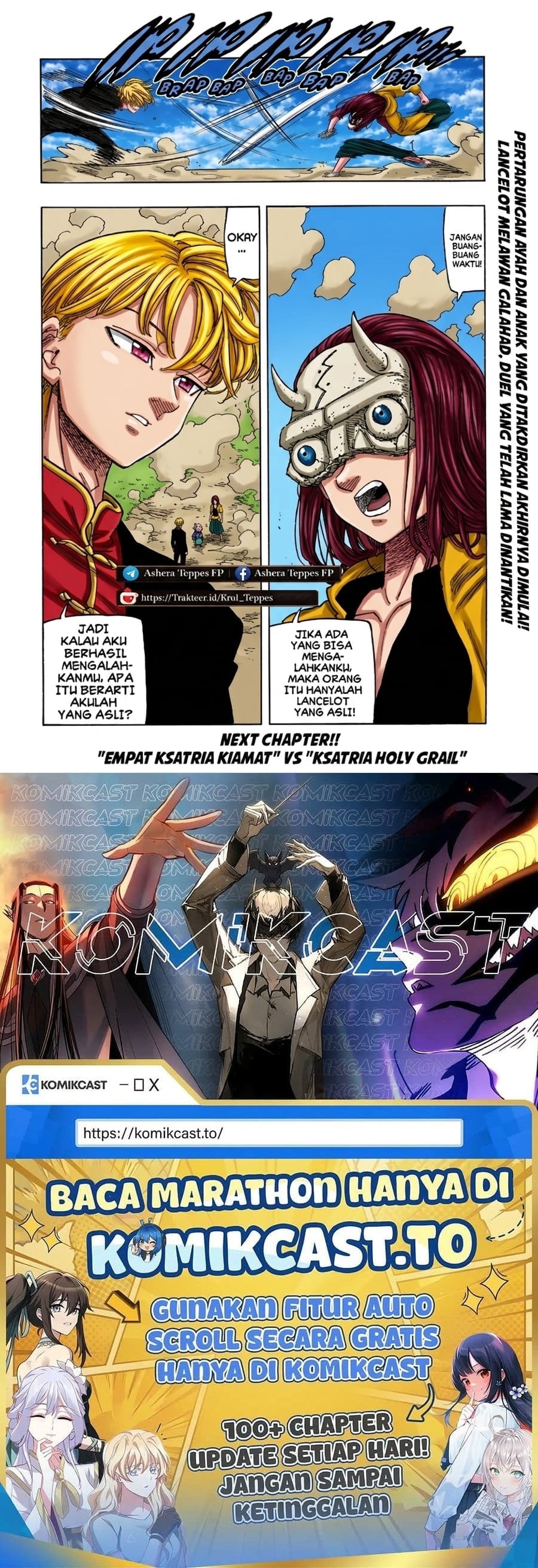 Baca Mokushiroku no Yonkishi - Chapter 240 halaman 19