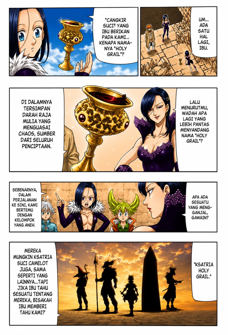 Baca Mokushiroku no Yonkishi - Chapter 240 halaman 4