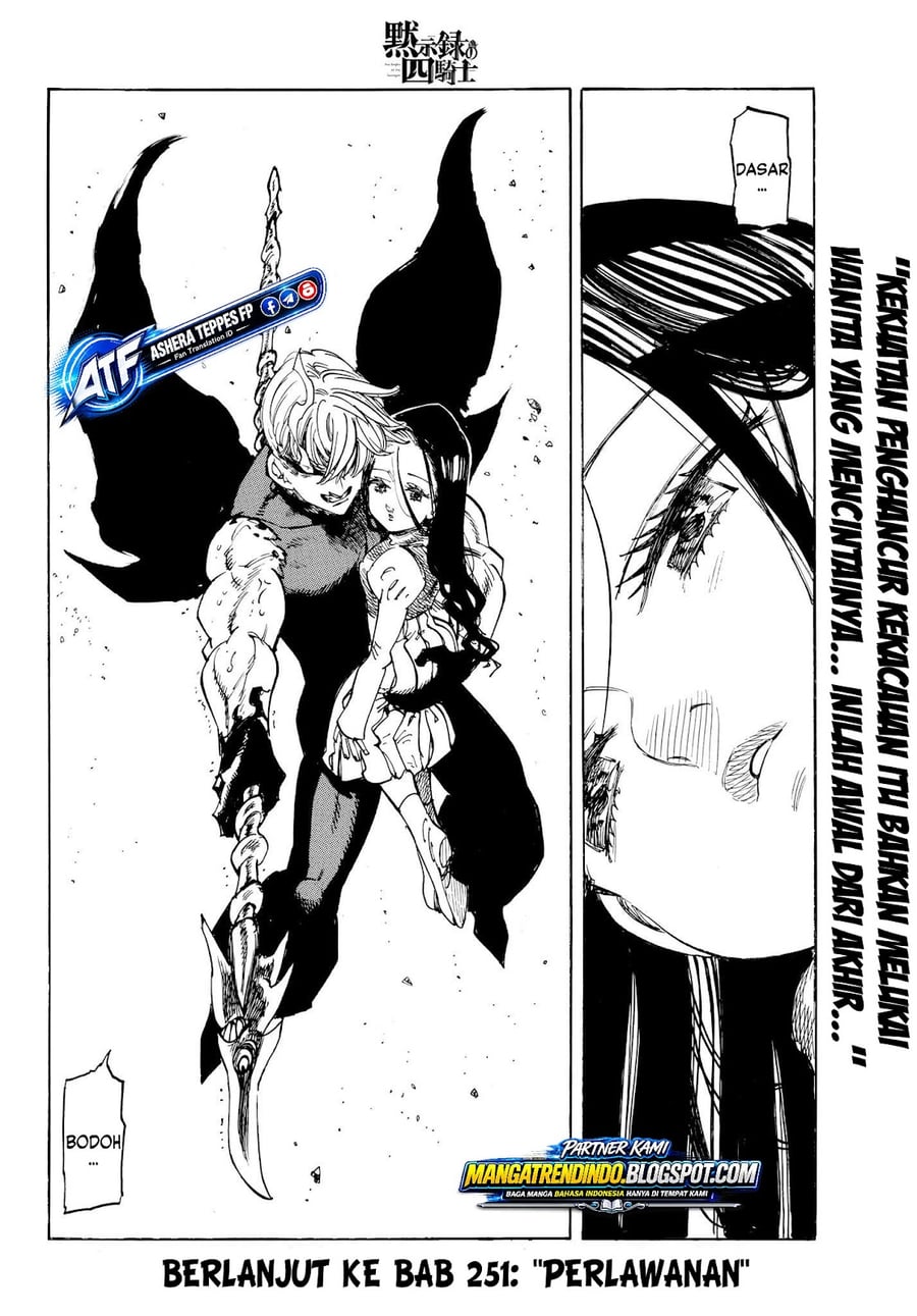 Mokushiroku no Yonkishi Chapter 250 - Page 22