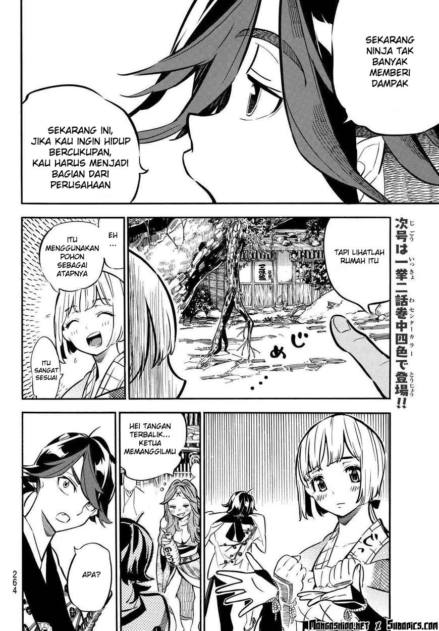 Baca Mononote: Edo Shinobi Kagyou - Chapter 6 halaman 14