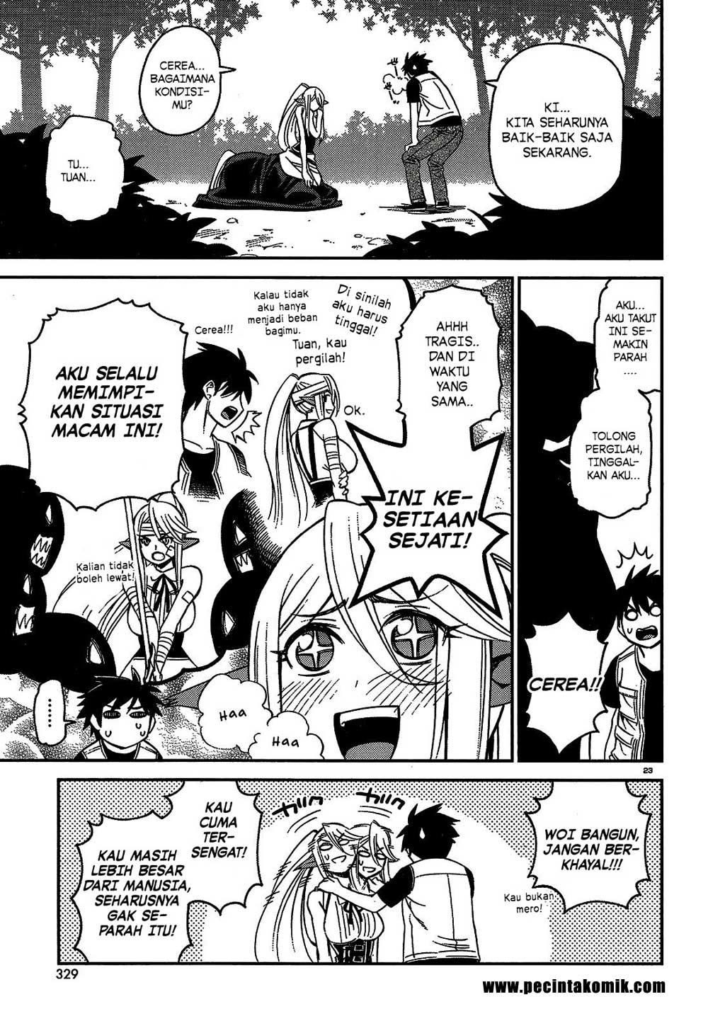 Baca Monster Musume no Iru Nichijou - Chapter 44 halaman 23