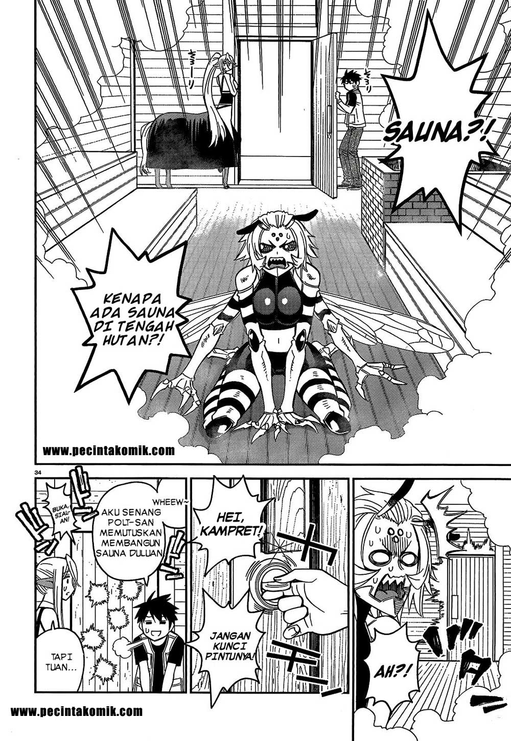 Baca Monster Musume no Iru Nichijou - Chapter 44 halaman 34