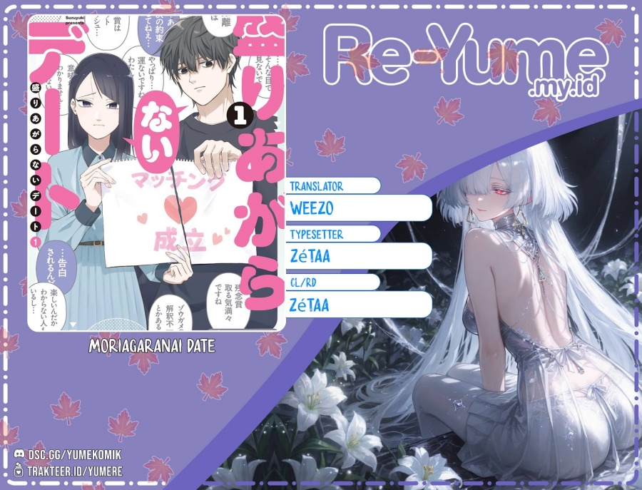 Baca Moriagaranai Date - Chapter 11 halaman 1