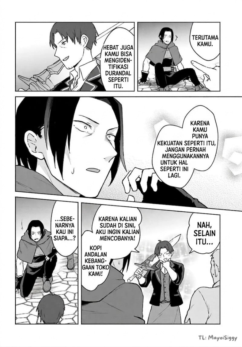 Baca Moto Saikyou Boukensha no Rojiura Caffe Nonbiri Kaigyouroku - Chapter 1 halaman 34