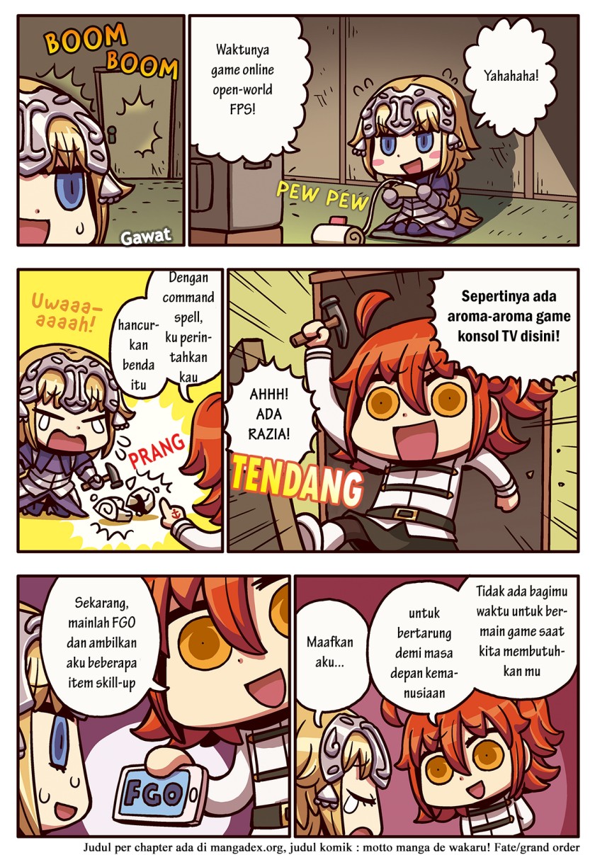 Baca Motto Manga de Wakaru! Fate/Grand Order - Chapter 16 halaman 4