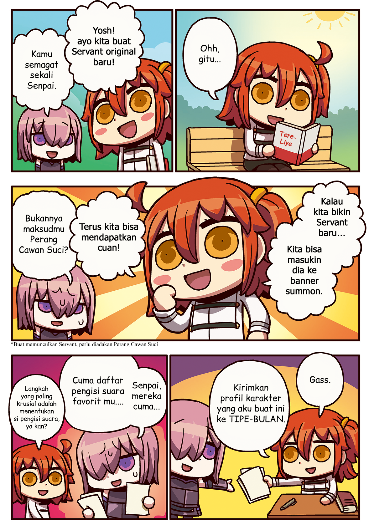 Baca Motto Manga de Wakaru! Fate/Grand Order - Chapter 43 halaman 1