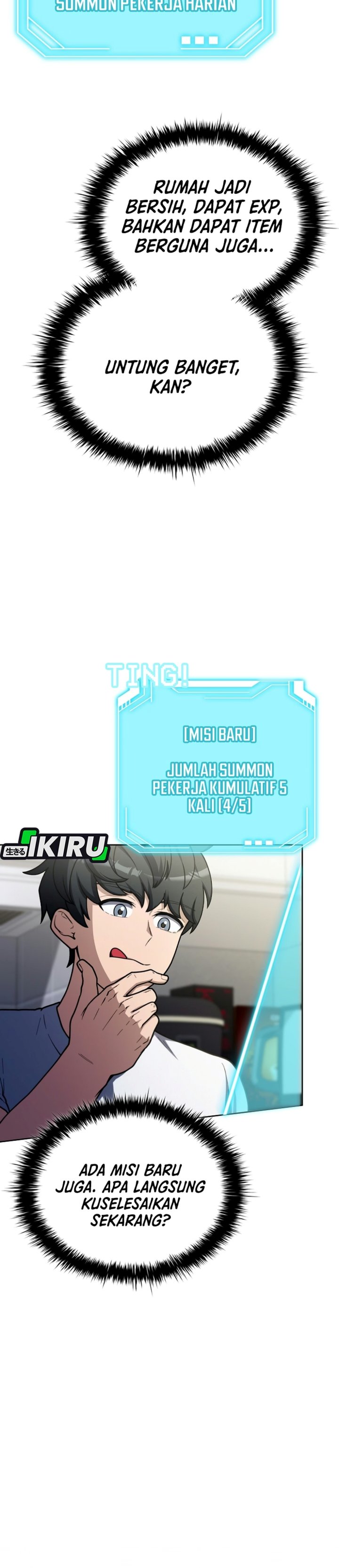 Baca Mr. Kim Strikes It Rich with Auto-Hunting Chapter 4 Bahasa Indonesia page 24
