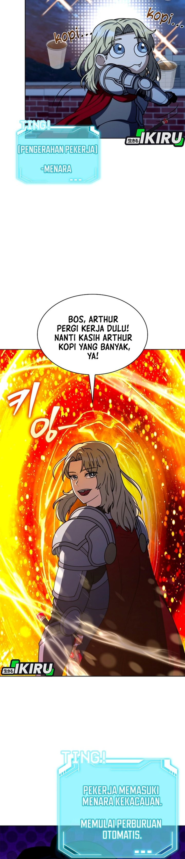 Baca Mr. Kim Strikes It Rich with Auto-Hunting Chapter 4 Bahasa Indonesia page 48