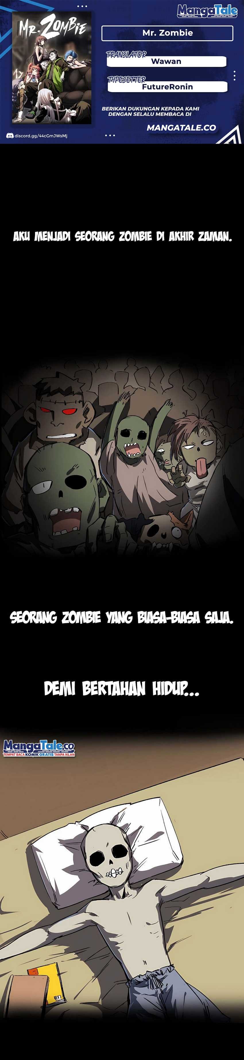 Baca Mr. Zombie - Chapter 0.1 halaman 1