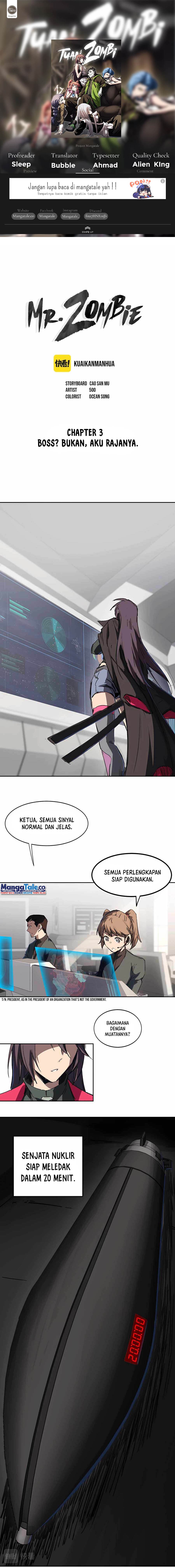 Baca Mr. Zombie - Chapter 3 halaman 1