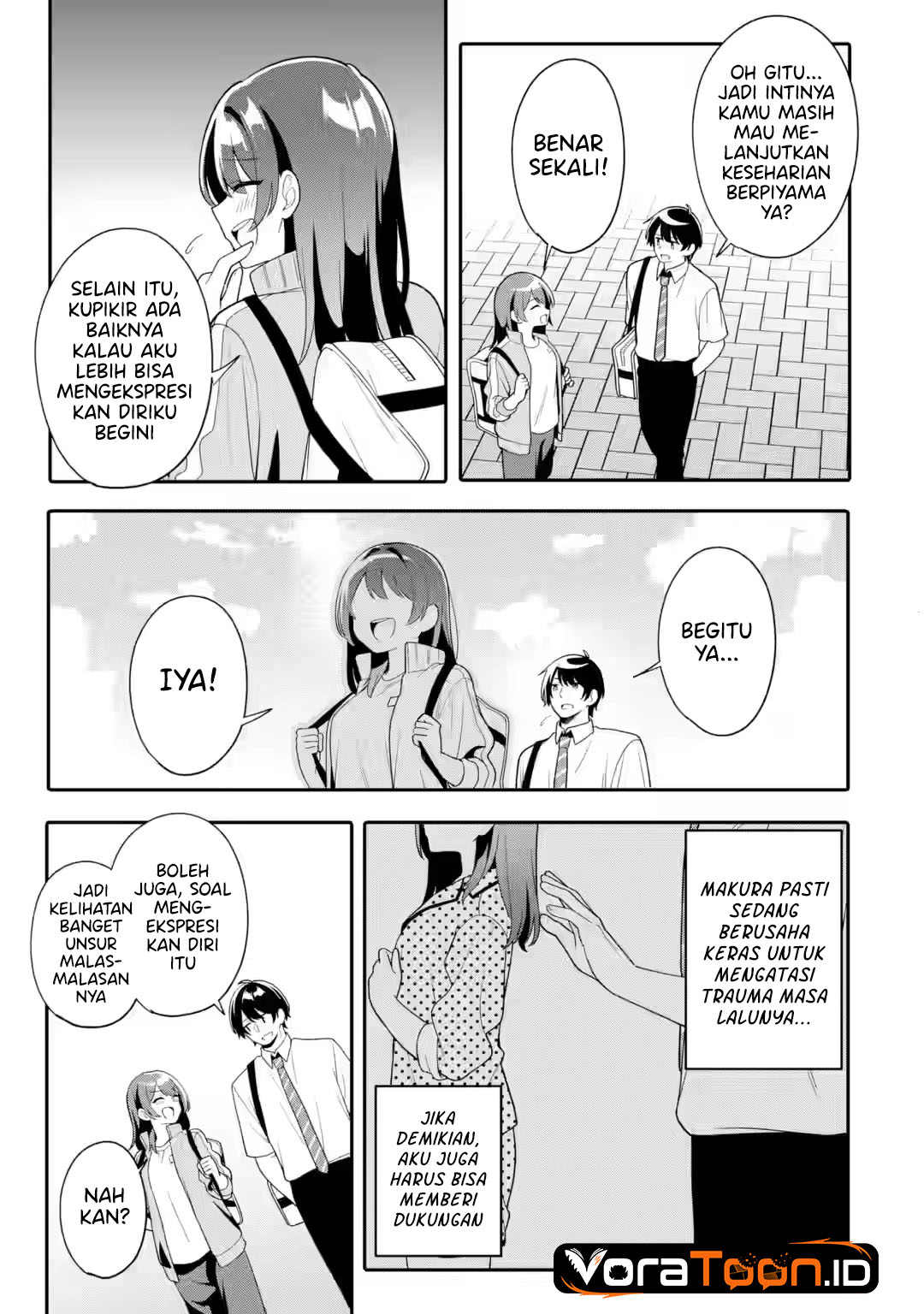 Muboubi Kawaii Pajama Sugata no Bishoujo to Heya de Futarikiri Chapter 14 - Page 26
