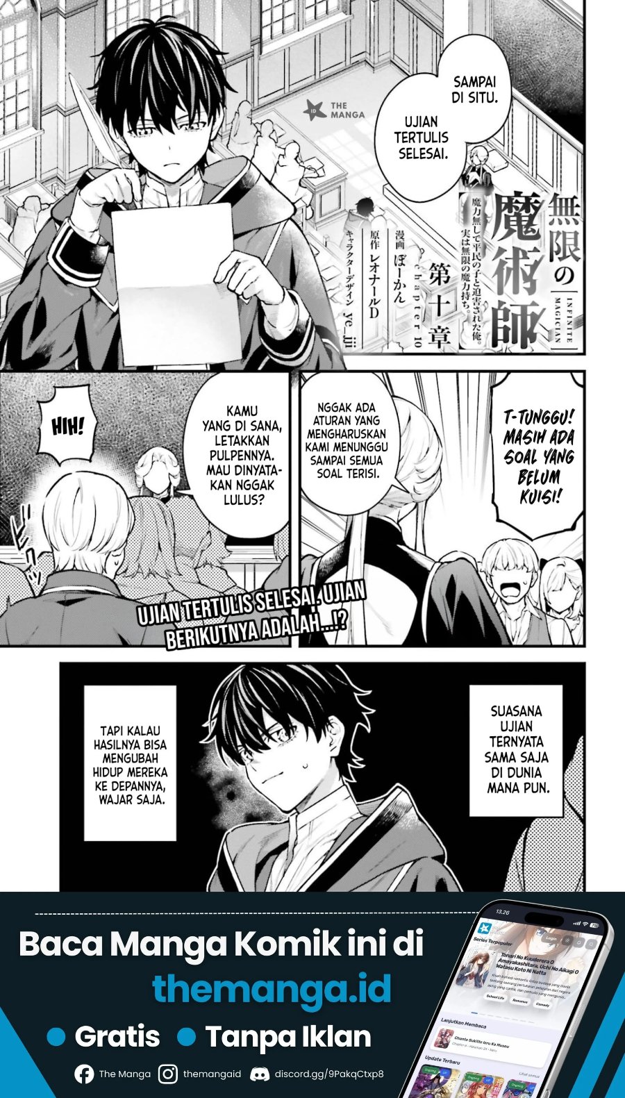 Mugen no Majutsu Shi Maryoku Nashi de Heimin no Ko to Hakugai Sareta Ore. Jitsuha Mugen no Maryoku Mochi Chapter 10 - Page 2