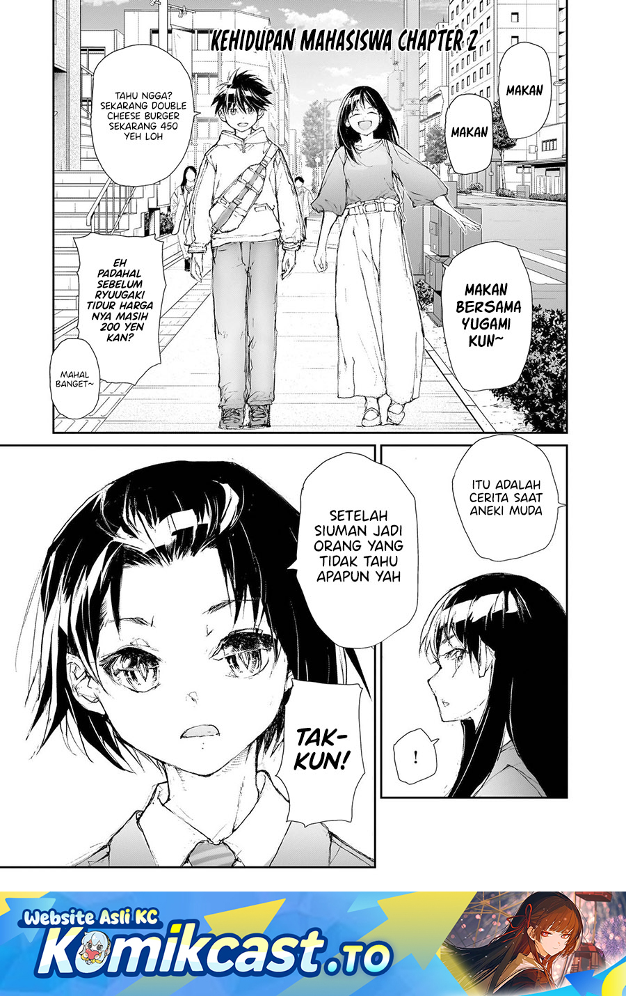 Baca Mukasete! Ryugasaki-san - Chapter 130 halaman 2