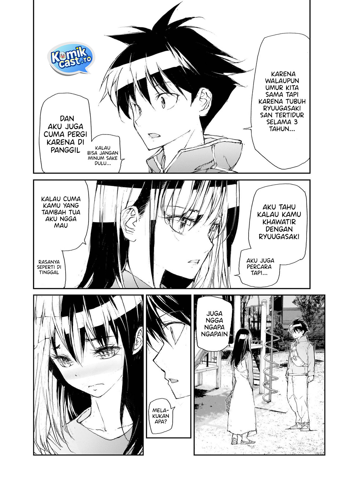 Baca Mukasete! Ryugasaki-san - Chapter 135 halaman 4