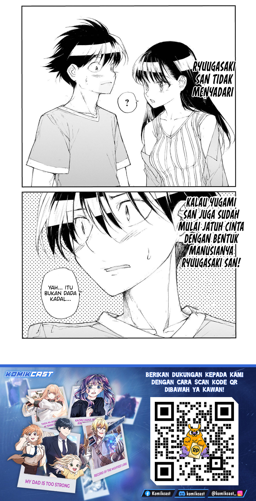 Baca Mukasete! Ryugasaki-san - Chapter 136 halaman 9